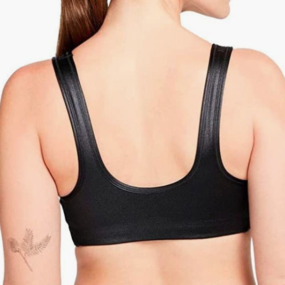 Nike Black Sports Bra Size 4 - Picture 3 of 3